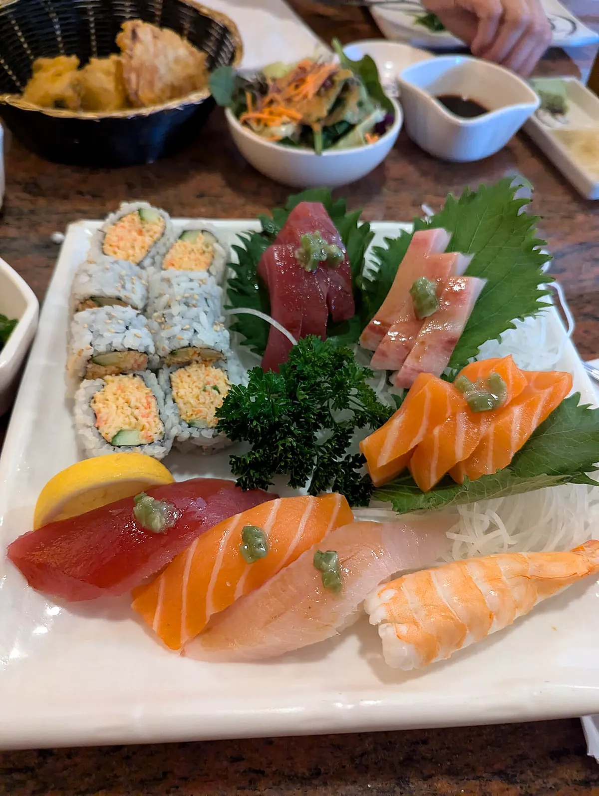Specialty dish at Hokaido Sushi