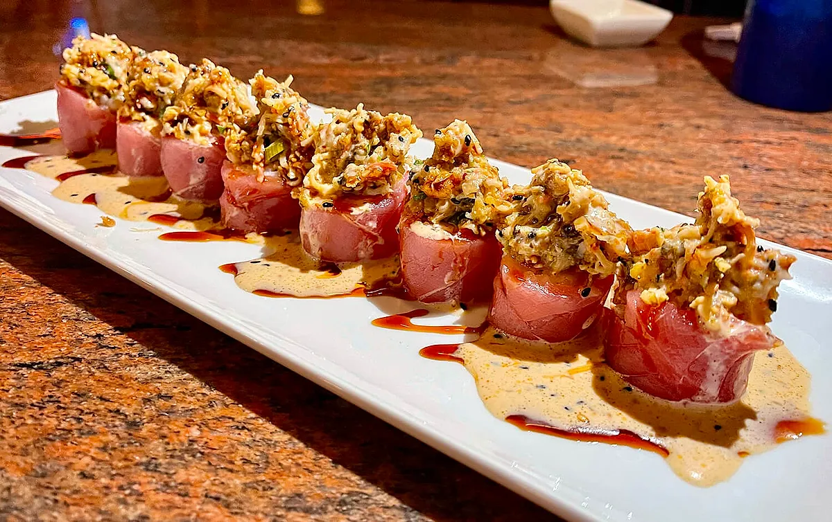 Japanese dish at Hokaido Sushi