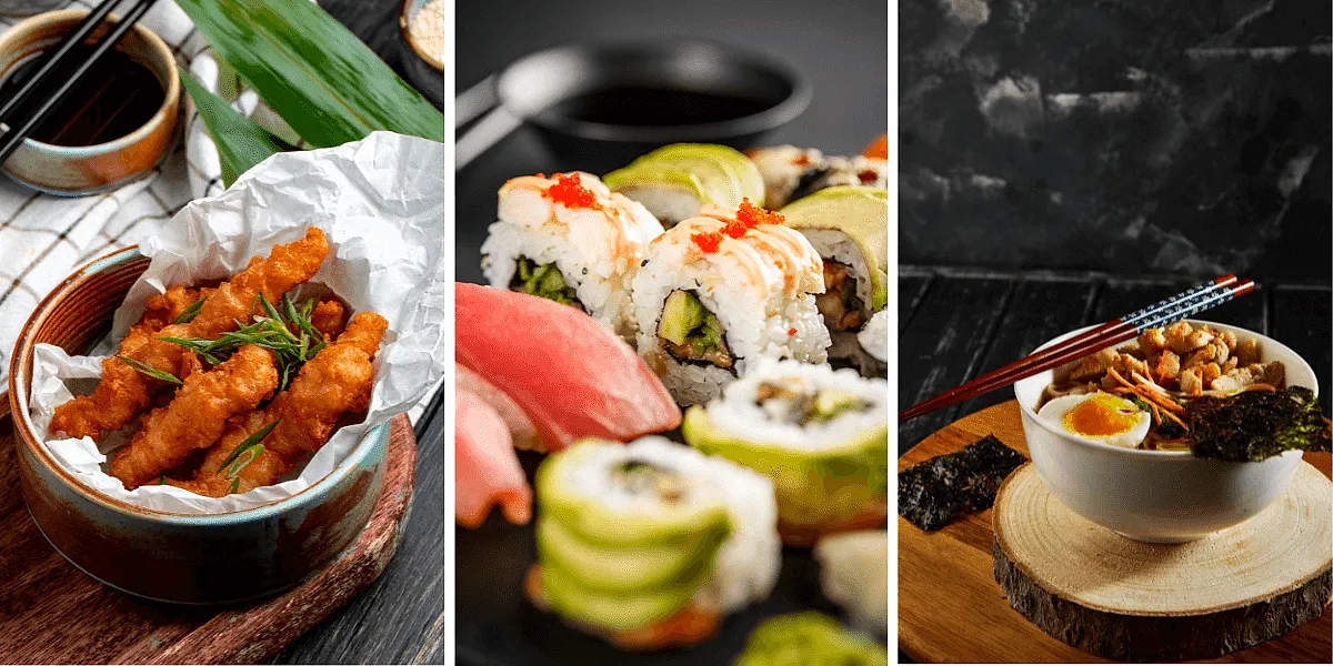 Inside Hokaido Sushi restaurant